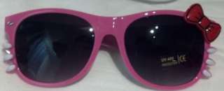 Hello Kitty Bowtie Kawaii Girl Nerdy Sunglasses sun glasses *ALL 