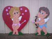 CUPID Strikes Valentine Yard Art Decoration  