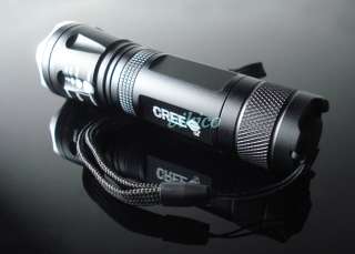 Newest Zoom In/Out Adjustable Focus CREE LED Flashlight Torch 300 Lm 