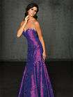 Gorgeous Teal Taffeta Night Moves 6039 Pageant Gown 14  