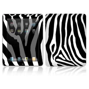    DecalSkin iPad Graphic Cover Skin   Zebra Print Electronics
