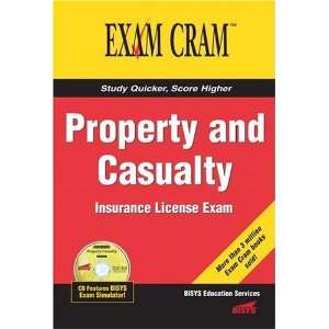   Insurance License Exam Cram [Paperback] Bisys Educational Services