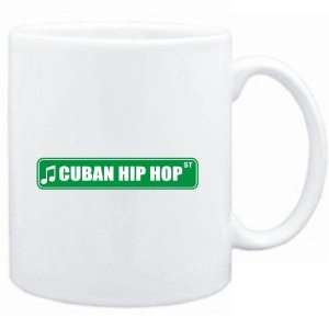  Mug White  Cuban Hip Hop STREET SIGN  Music Sports 