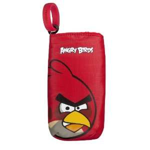  Nokia Universal Angry Birds Soft Mobile Phone Pouch   Red 
