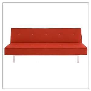   Flat Out Sleeper Sofa by Blu Dot, color  Brick Red