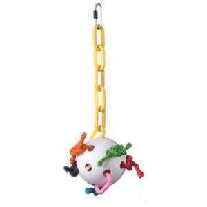Super Bird Creations Wacky Whiffle 14in x 5in Large Bird Toy  