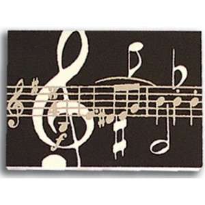  Black Music Note Stick On Notes Musical Instruments
