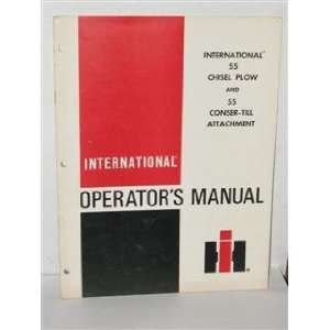   conser till attachment operators manual: International harvester