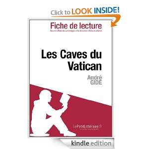 Les Caves du Vatican dAndré Gide (Fiche de lecture) (French Edition 