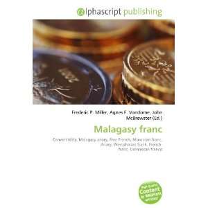  Malagasy franc (9786132753755) Books