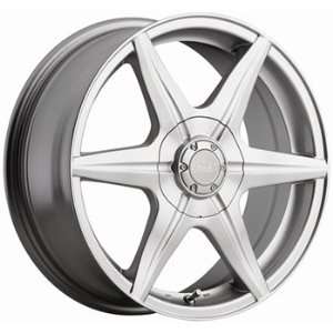 Tuner 363 18x7.5 Silver Wheel / Rim 4x100 & 4x4.5 with a 45mm Offset 