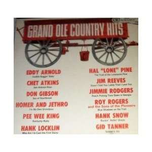  Grand Ole Country Hits Lp Various Artists 1963 Hank Snow 