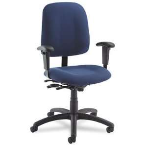   Swivel/Multi Tilter Chair, Navy Blue Imagerie Fabric