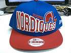 Quebec Nordiques Snapback Throwback Hat Mitchell & Ness flat bill
