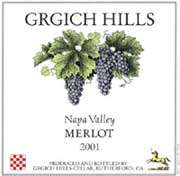 Grgich Hills Merlot 2001 