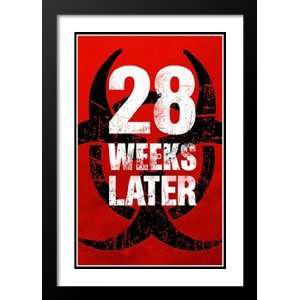   Weeks Later 20x26 Framed and Double Matted Movie Poster   Style J 2007