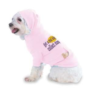 get a real hobby! Collect stamps Hooded (Hoody) T Shirt with pocket 