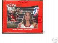 2002 FLEER ULTRA HOBBY WNBA   16 BOX CASE  