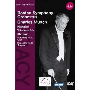   Charles Munch conducts the Boston Symphony Orchestra   Handel & Mozart