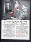 1961 WEATHERBY Mark V Magnum Bolt Action Hunting Rifle magazine Ad Gun 