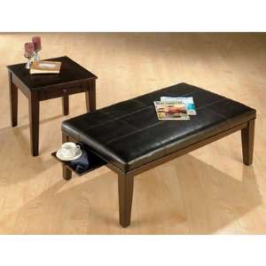  102 Series Espresso 3 Piece Occasional Table Set: Home & Kitchen