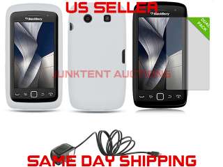   Soft Case+2 LCD Covers+Home Charger Blackberry Torch 9850 9860  