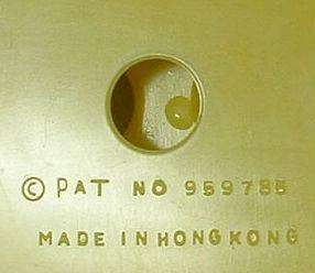 70s RING A DATE PERPETUAL WALL CALENDAR made in Hong Kong EAMES ERA 
