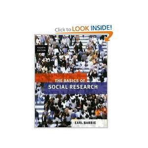   Social Research (4th Edition Instructors Edition) Earl Babbie Books