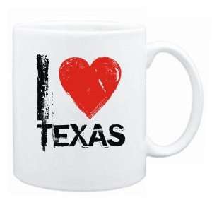  New  I Love Texas  Mug State: Home & Kitchen