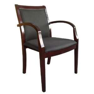    Boss Chair B9550 2 Wood Slat Guest Chair Set of 2