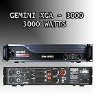Gemini XGA 3000 Watts Stereo 2 Channel Power Amplifier XGA3000 DJ 