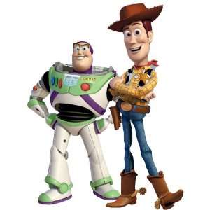 Buzz & Woody Toy Story Wall Graphic Decal Decor Sticker 36