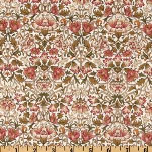  43 Wide Moda Regent Street Lawn Floral Cream Fabric By 