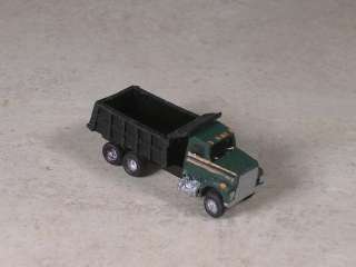 Scale Green 1996 Ford Dump Truck with Black Back  