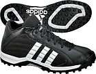 Adidas Turf Hog LE Mid Baseball Shoe   Mens Sizes   Black/White