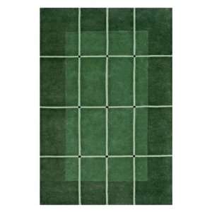  St. Croix Trading Grid 8 Round green Area Rug: Home 