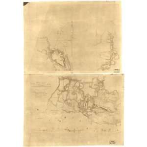  1860 Map Virginia, Charles City County