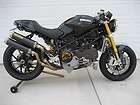 ducati monster s4r s4rs arrow exhaust system with carbon mufflers