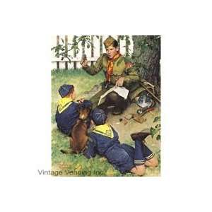  Adventure Trail Norman Rockwell Print: Home & Kitchen