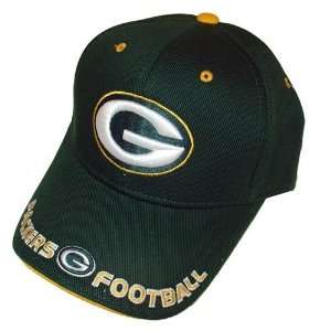 Green Bay Packers Classic Trim Baseball Cap   Adjustable, Officially 