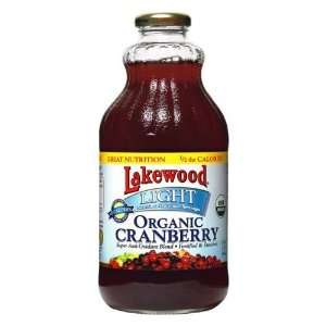  Lakewood Cranberry, Light, 32 Ounce (Pack of 12) Health 