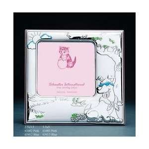  Bonne Sterling Silver Picture Frame Engraved Gift for Baby 