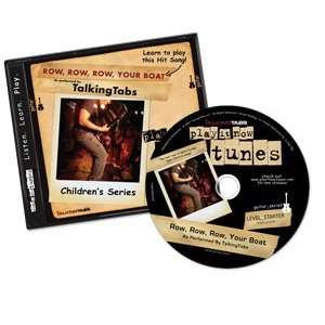  Play it Now Tunes Audio CD Guitar Lesson for Row, Row 