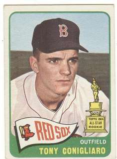 1965 Topps #55 Tony Conigliaro Red Sox All Star RC Mt  