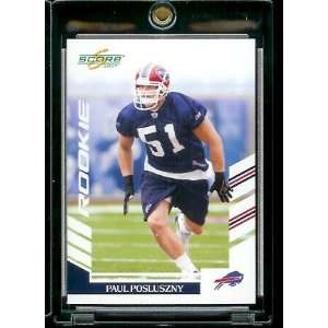  2007 Score # 382 Paul Posluszny   Buffalo Bills   NFL 