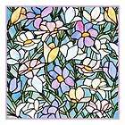Louis Comfort Tiffany Spring Flowers Counted Cross Stitch Chart Free 