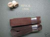 BROOKS PERFORATED BROWN LEATHER BAR TAPE WRAP I  
