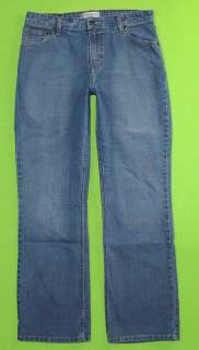 Levis Boot Cut Mid Rise sz x 31 Stretch Womens Blue Jeans Denim Pants 