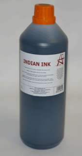 Indian Ink Black (for tattoo) 100ml Bottle  