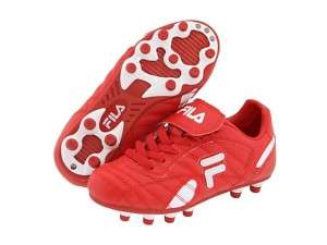 Fila FORZA III MD Boys Outdoor Soccer Cleats Shoes Red  